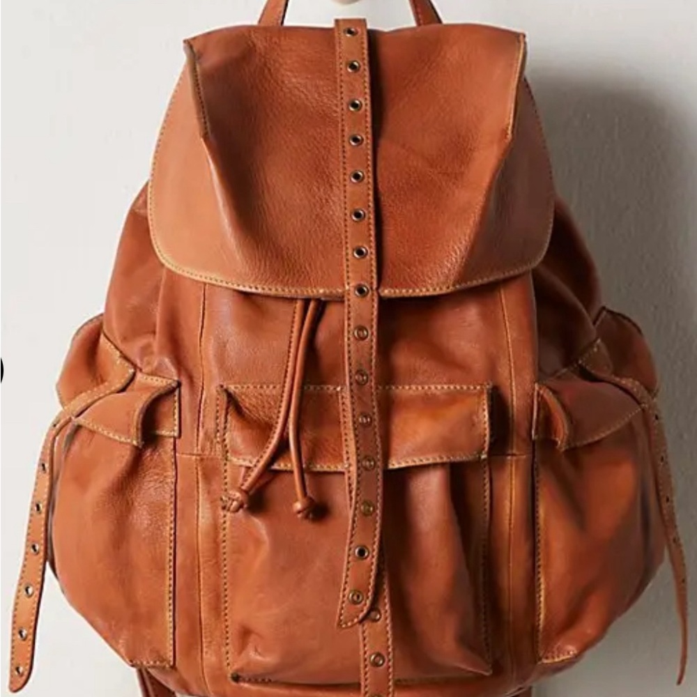 Gorgeous, Free People buttery soft Brooklyn Backpack❤️ NWOT - Picture 2 of 8